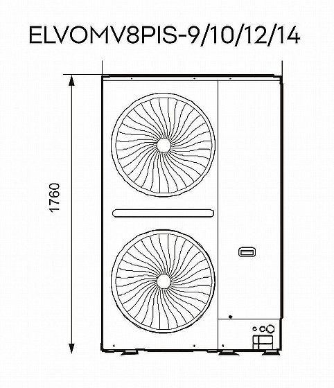 ���� ���� VRF ������ ����� ��� ELECTRA ELVOMV8PL-14 �"� 14
