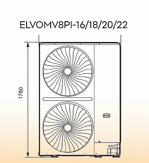  ���� ���� VRF ������ ����� ��� ELECTRA ELVOMV8PL-22 �"� 22