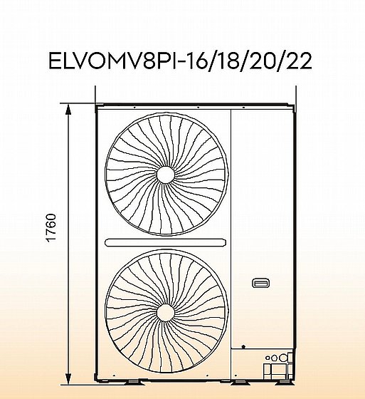  ���� ���� VRF ������ ����� ��� ELECTRA ELVOMV8PL-20 �"� 20