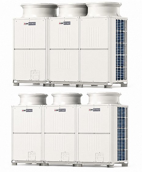 ������ ����� ����� ��������� ������� ���������� MITSUBISHI ELECTRIC CITY MULTI PURY-P550�P900YSLM-A � ����� VRF Heat Recovery �22�36 ���