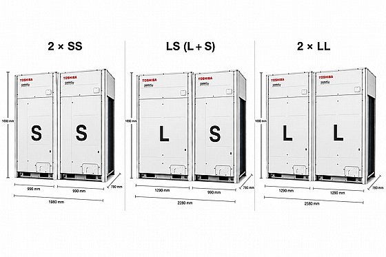 ���� TOSHIBA MMY-MUP2611HT8P-E SMMSu -VRF �"� 12+14